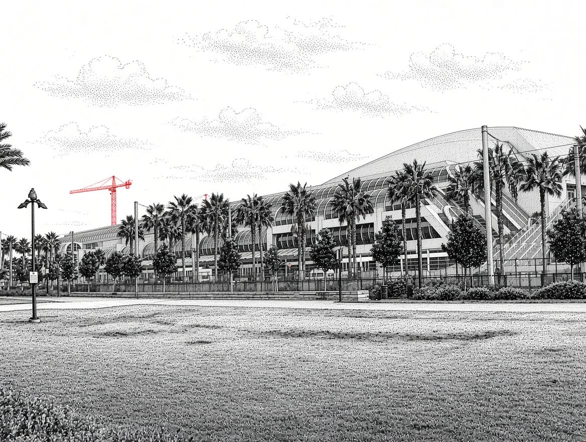 Ilustración del Centro de Convenciones de San Diego