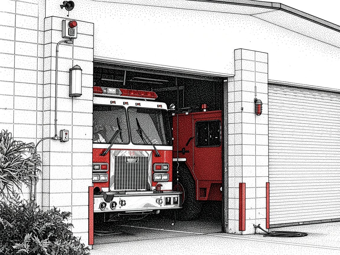 Ilustración del San Diego Fire-Rescue Department